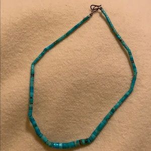 Turquoise necklace. Native American. Barely worn.